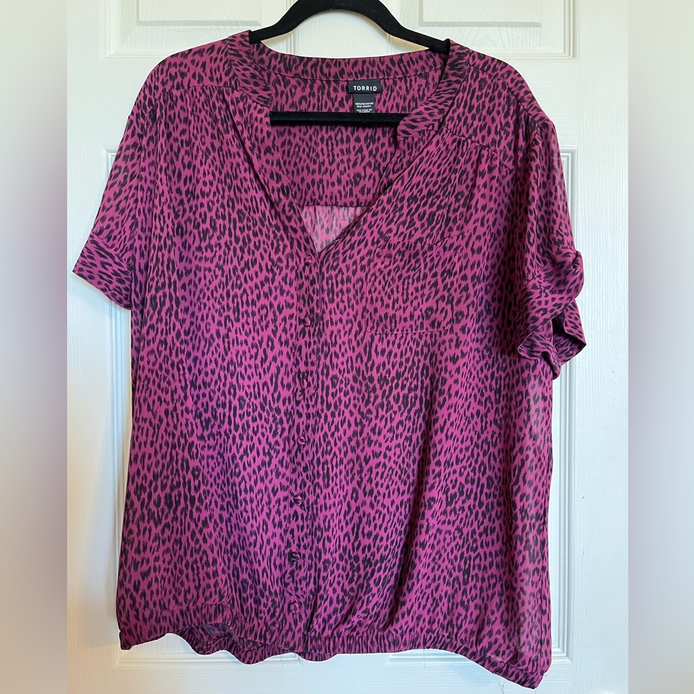 Torrid Sheer Top